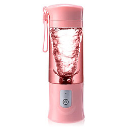 Universal Presse-agrumes multifonctionnel Petit mini-mélangeur de quatrième génération Cadeau Presse-agrumes frais Expresseur automatique de jus portable | Expresseur de jus (rose)