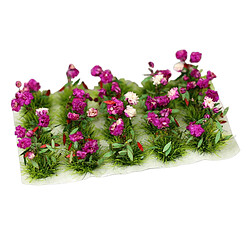 Miniature fleur jardin modèle de bâtiment kits