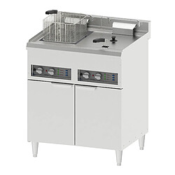 Friteuse Professionnelle Électrique sur Pieds 2 x 16 Litres - Casselin