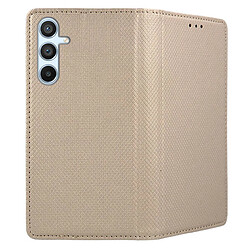 Acheter Htdmobiles Housse pour Samsung Galaxy A24 4G / A25 5G - etui coque pochette portefeuille + verre trempe - OR MAGNET