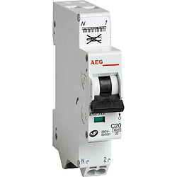 AEG Disjoncteur à connexion automatique PH/N 4,5KA 20A Type AC