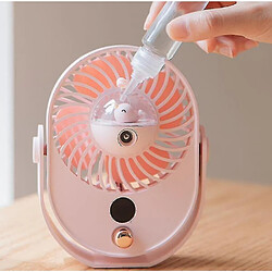 Acheter Mini Ventilateur Portable Humidificateur Rechargeable Ventilateur Silencieux Debout Extérieur Bureau à Main Petit refroidisseur d'air