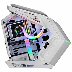 Boîtier ATX semi-tour Mars Gaming MCTITANW Blanc