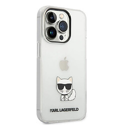 Acheter Karl Lagerfeld Coque arrière en TPU Choupette Transparent pour iPhone 14 Pro