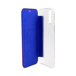 Avis BEETLECASE Étui pour iPhone 12/iPhone 12 Pro Folio Premium en Cuir avec Dos en Cristal Rouge