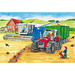 Schmidt Spiele - 56216 - À La Ferme, 3x24 Pcs