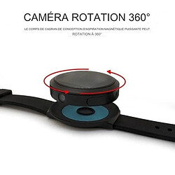 Totalcadeau Montre caméra espion HD 1080P enregistreur vocal