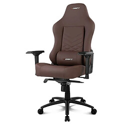 Avis Drift Gaming DR550BW Chaise de Jeu 4 Accoudoir Réglable Dossier Inclinable Simili Cuir Marron