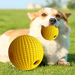 Jouets pour chien en vinyle, jaune vif et durable, jouet à mâcher interactif pour les dents