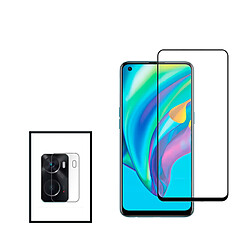 PHONECARE Kit Film Caméra Arrière + Verre Trempé 5D Full Cover pour Oppo A36 - Transparent / Noir