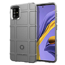 Wewoo Coque Souple Pour Galaxy A51 TPU antichoc à couverture totale Gris