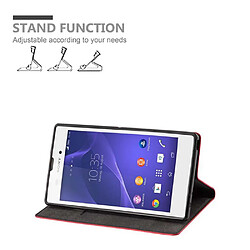 Avis Cadorabo Coque Sony Xperia T3 Etui en Rouge