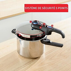 Autocuiseur 8L Tefal Secure Trendy Induction