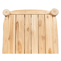 Acheter Aubry Gaspard Tabouret haut en branches de teck naturel.