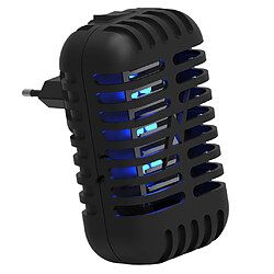 Mosquito Killer Bug Zapper Catcher Lampe Ménage-Prise Européenne Noir