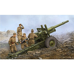 Trumpeter Maquette Canon Howitzer soviétique ML-20 152mm avec attelage M-46