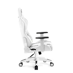 Avis Diabolo X-One 2.0 Siège Gamer Accoudoir Réglables Dossier Inclinable Ergonomique Simili Cuir Blanc