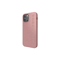 Superdry Coque pour Apple iPhone 12 / 12 Pro Collection "Snap Case Compostable" Rose