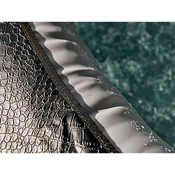 NetSpa Spa gonflable boa rond noir effet croco - 5 places pas cher