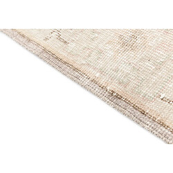 Avis Vidal Tapis de laine 269x170 rose Ultra Vintage