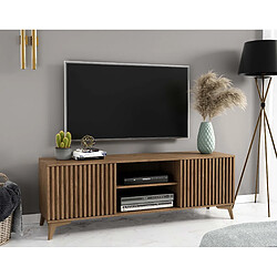 Bestmobilier Portmore - meuble TV - bois - 150 cm