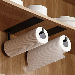 Acheter Universal Cuisine Accessoires autocollants Armoire inférieure Porte-rouleaux Porte-serviettes Porte-organisation Porte-toilettes WC | Porte-papier (noir)