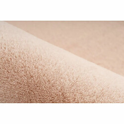 Avis Paris Prix Tapis Uni Doux à Poils Longs Rabbit Beige 200 x 290 cm