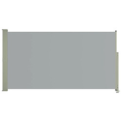 vidaXL Auvent latéral rétractable de patio 160x300 cm Gris