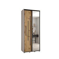 Abiks Meble Armoire Davos 13 À Portes Coulissantes 235,2/100/45 2 Portes