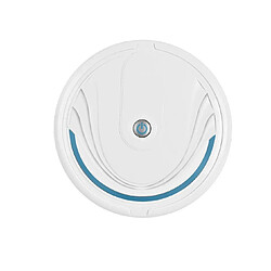 YP Select Robot propre Brosse Aspirateur de sol Balayeuse Robot Aspirateur de poussière Intelligent Auto-Induction- Blanc