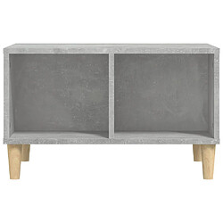 Acheter vidaXL Table basse Gris béton 60x50x36,5 cm Bois d'ingénierie