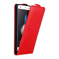 Cadorabo Coque Huawei P8 LITE 2015 Etui en Rouge