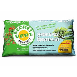 Secret Vert Terreau pour bonsaïs 3kg (Lot de 3).