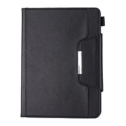 Etui en PU Boucle avec support et fente pour stylo noir pour votre Apple iPad 10.2 (2019)