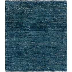 Vidal Tapis de laine 50x45 Bleu Gabbeh