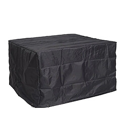 Decoshop26 Housse de protection bâche pour mobilier de jardin extérieur 75x123x123cm anthracite 04_0002799