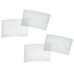 vhbw Set 4x filtre remplace Dirt Devil 2881077 pour aspirateur - filtre de protection