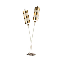 Elstead Lighting Lampadaire Nettle Or, Taupe