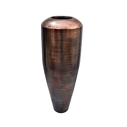 BigBuy Home Vase 37 x 37 x 99 cm Cuivre Aluminium