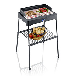 Barbecue électrique sur pieds 2200w noir - 8566 - SEVERIN