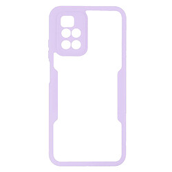 Coque en TPU + acrylique anti-rayures violet pour votre Xiaomi Redmi 10