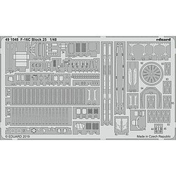 F-16C Block 25 for Tamiya - 1:48e - Eduard Accessories