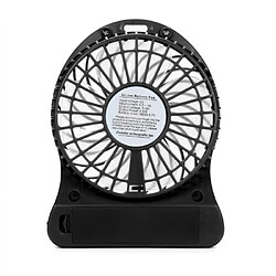 Refroidisseur d'air de Ventilateur LED Rechargeable Portable Noir pas cher