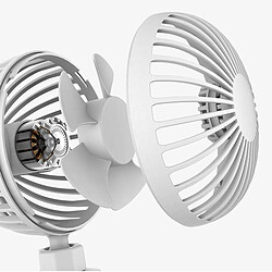 Universal Mini ventilateur pour poussette Ventilateur de refroidissement USB extérieur Ventilateur portatif Ventilateur de recharge de bureau de réglage universel pas cher