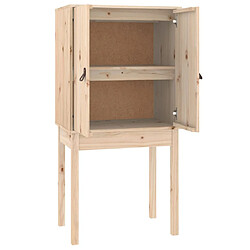 vidaXL Buffet haut 60x40x120 cm Bois massif de pin