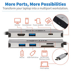 Avis Tripp Lite U442-DOCK5-GY notebook dock/port replicator