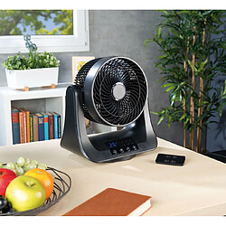 Sichler Haushaltsgerate Ventilateur répartiteur digital Ø 21 cm / 45 W