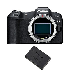 Canon EOS R8 Boîtier + Batterie Canon LP-E17