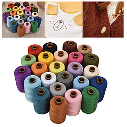 Avis 24 bobine Fils À Coudre 1000 Mètres Assorties Couleur Polyester Fil À Coudre Broderie Machine Fils Quilting Fil pour Coudre À La Main/machine À Coudre