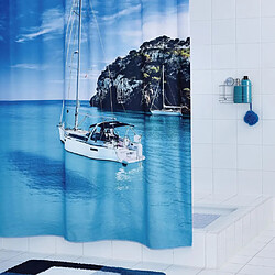 RIDDER Rideau de douche Sailboat 180x200 cm